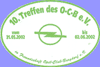 10. Treffen des Opel-Club-Burgdorf e.V. (31.05. - 02.06.2002)