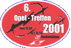 6. Opel-Treffen des OSC Wernigerode (13.04. - 16.04.2001)